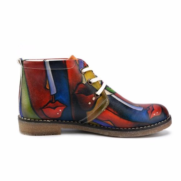Goby Shoes - Cubist Ankle Boots - Picture 4 of 5